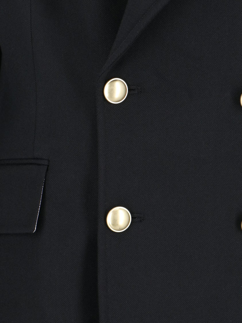 Double-Breasted Blazer – Black