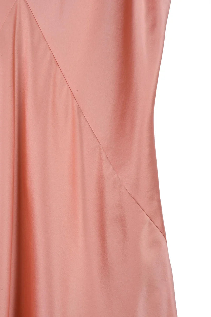 Quaissa Acetate and Silk Top - Pink