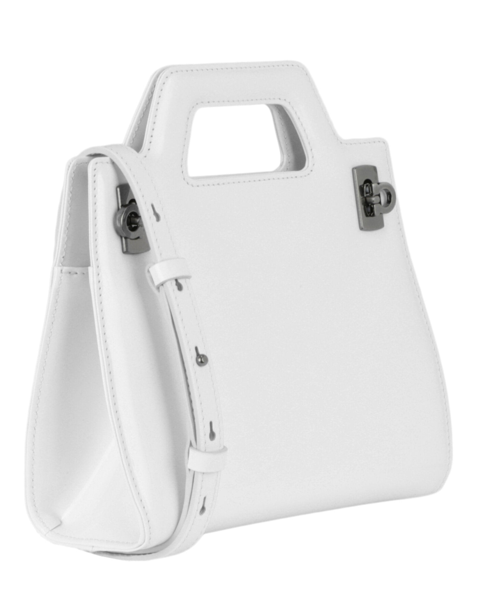 Mini Wanda Leather Top-Handle Bag