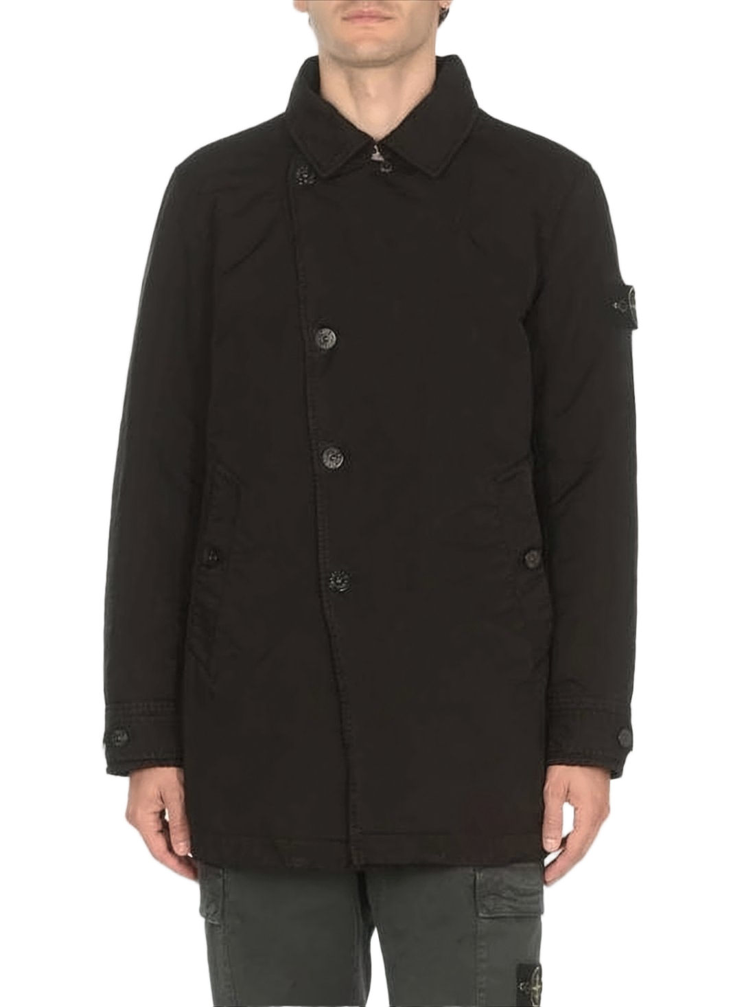 Structured Button-Up Casual Jacket