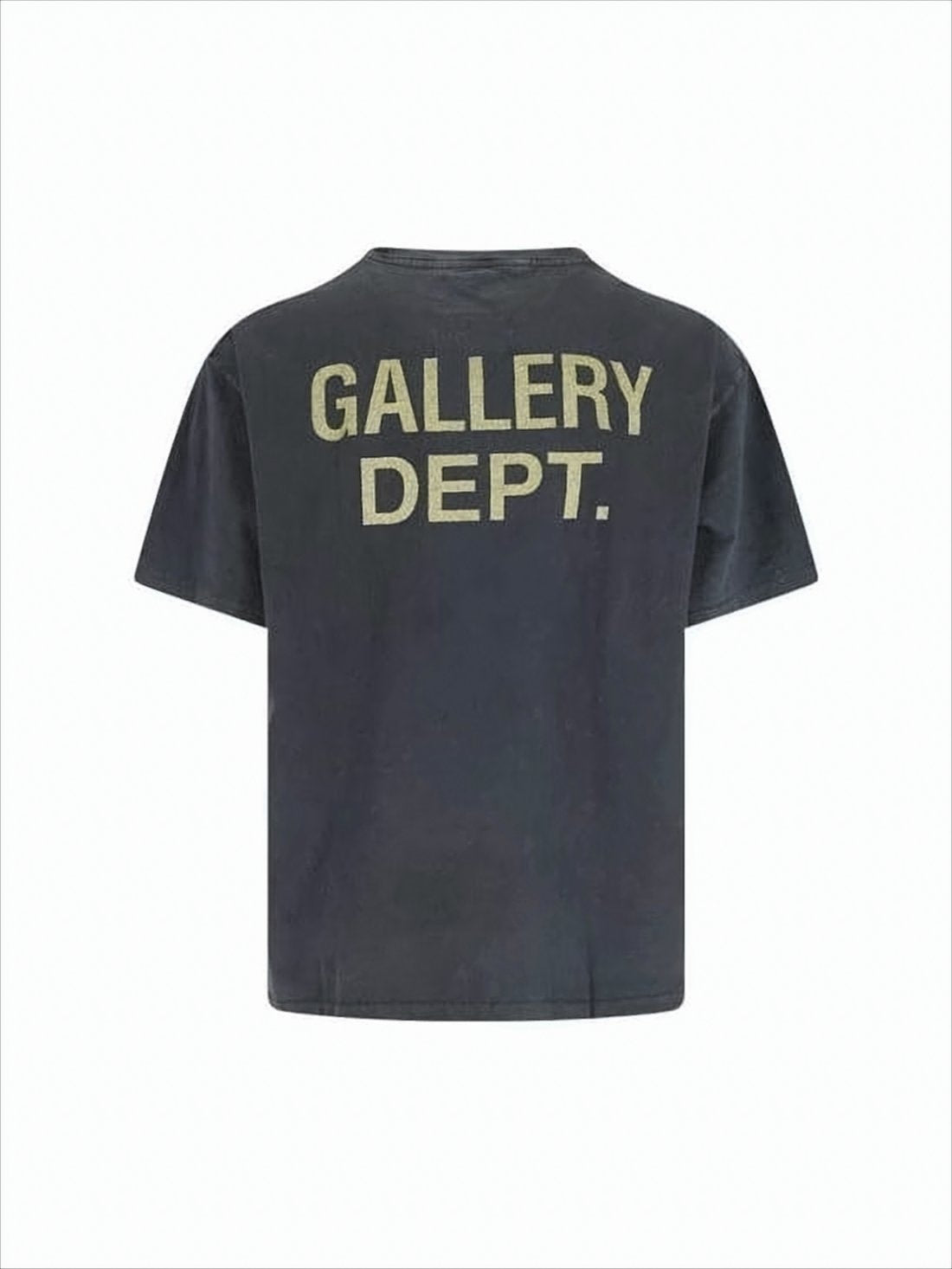 Washed Black Graphic Print T-Shirt With Relaxed Fit