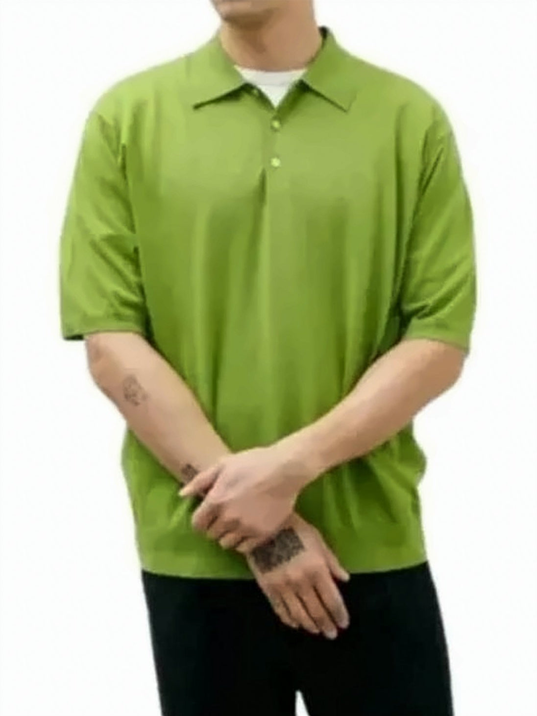 Relaxed-Fit Short-Sleeved Polo Shirt