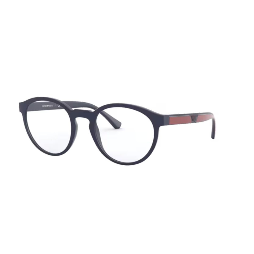0ea4152 Round Lens Eyeglasses with Subtle Contrast Accents