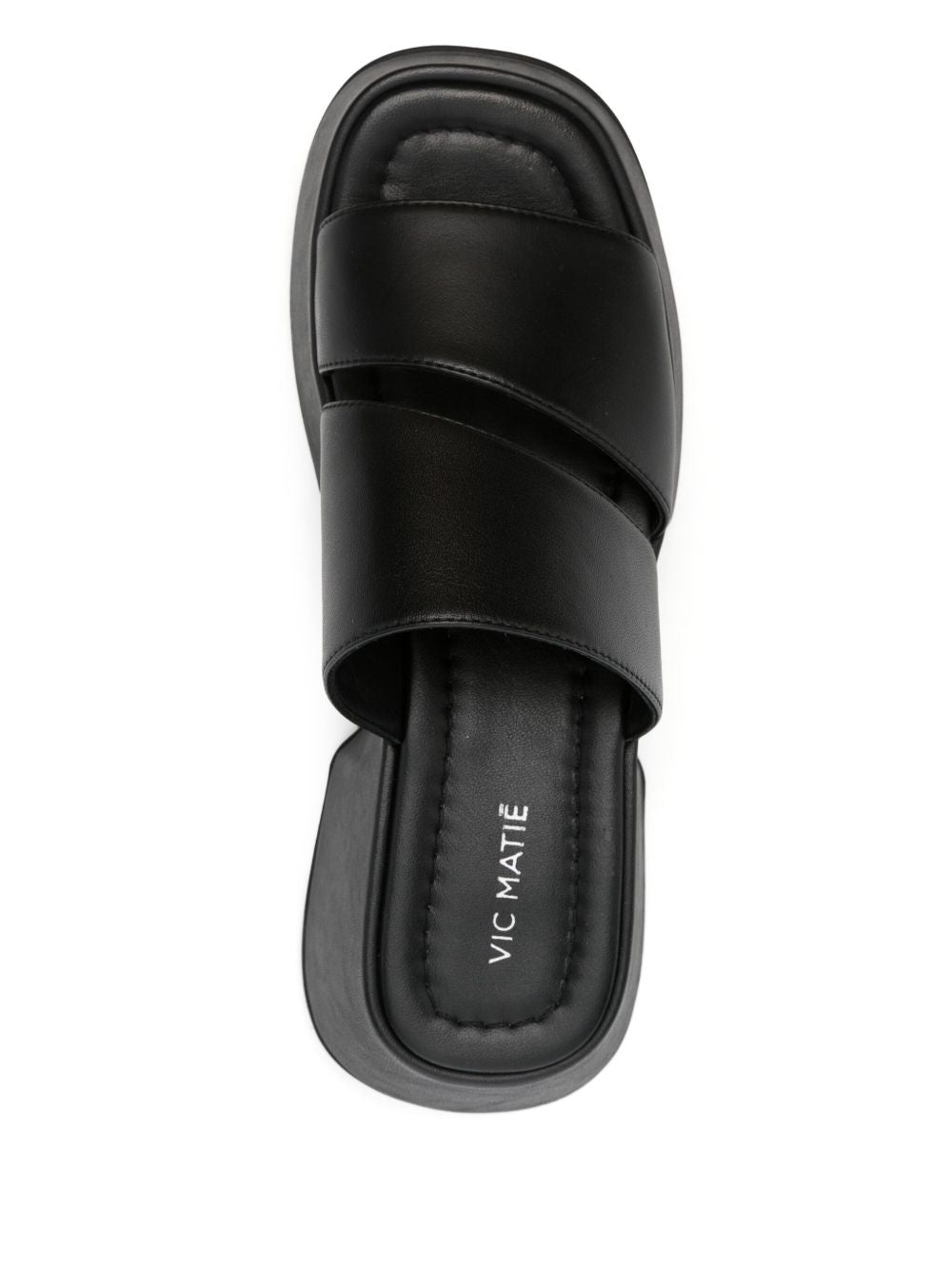 Contemporary Black Sandals