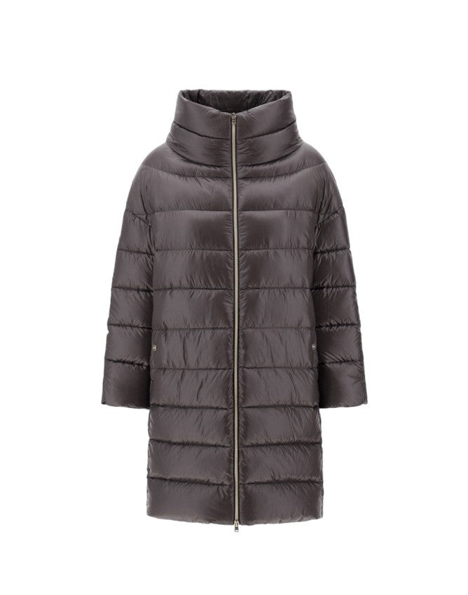 Quilted Brown Ultralight Jacket