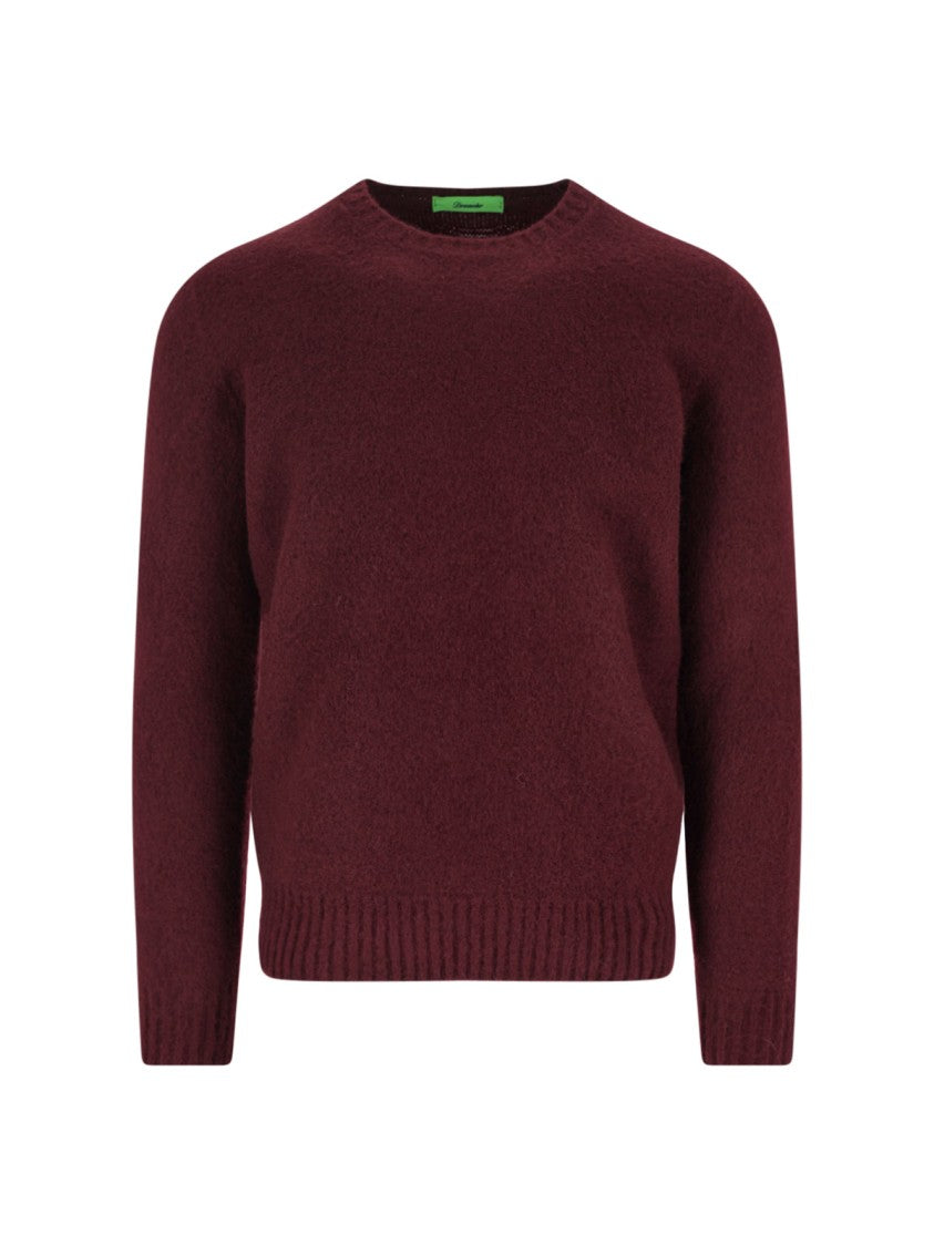 Wool Sweater – Burgundy