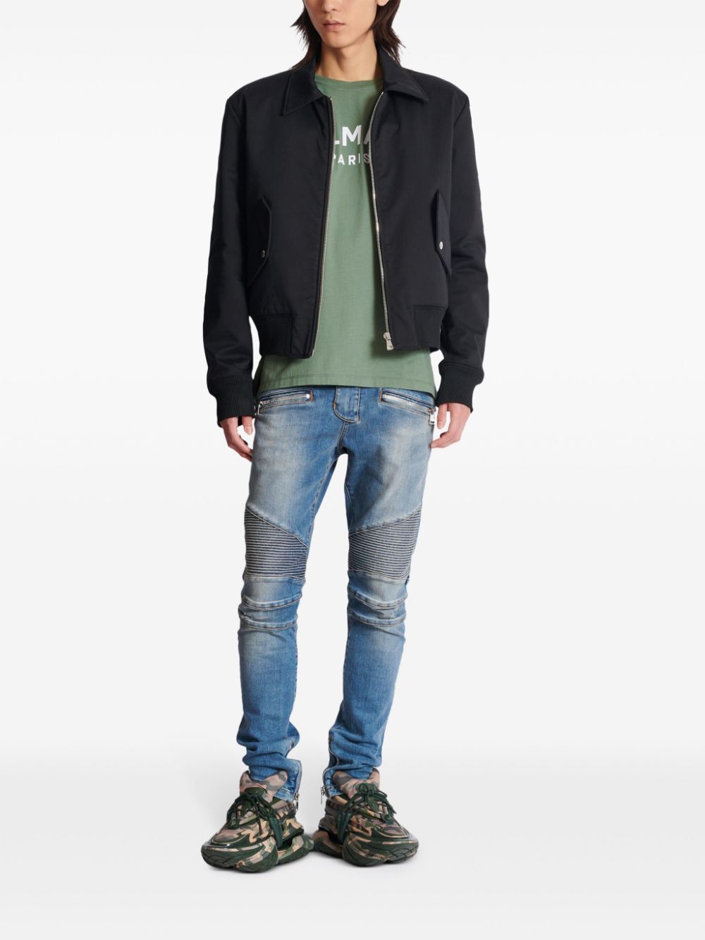 Indigo Blue Slim Cut Denim Trousers