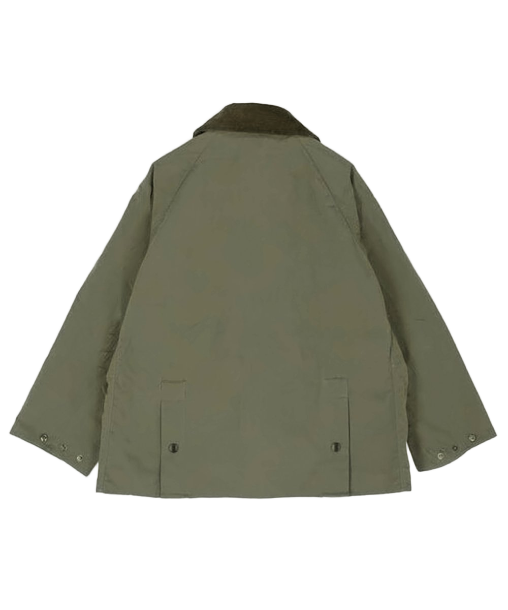 Structured Casual Jacket with Corduroy Collar
