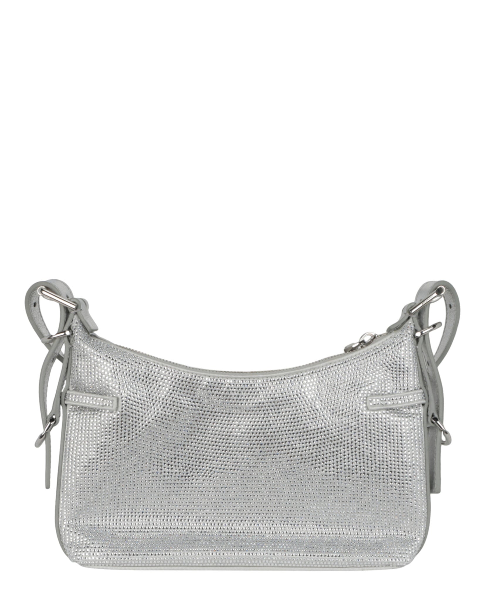 Mini Voyou Satin And Strass Shoulder Bag