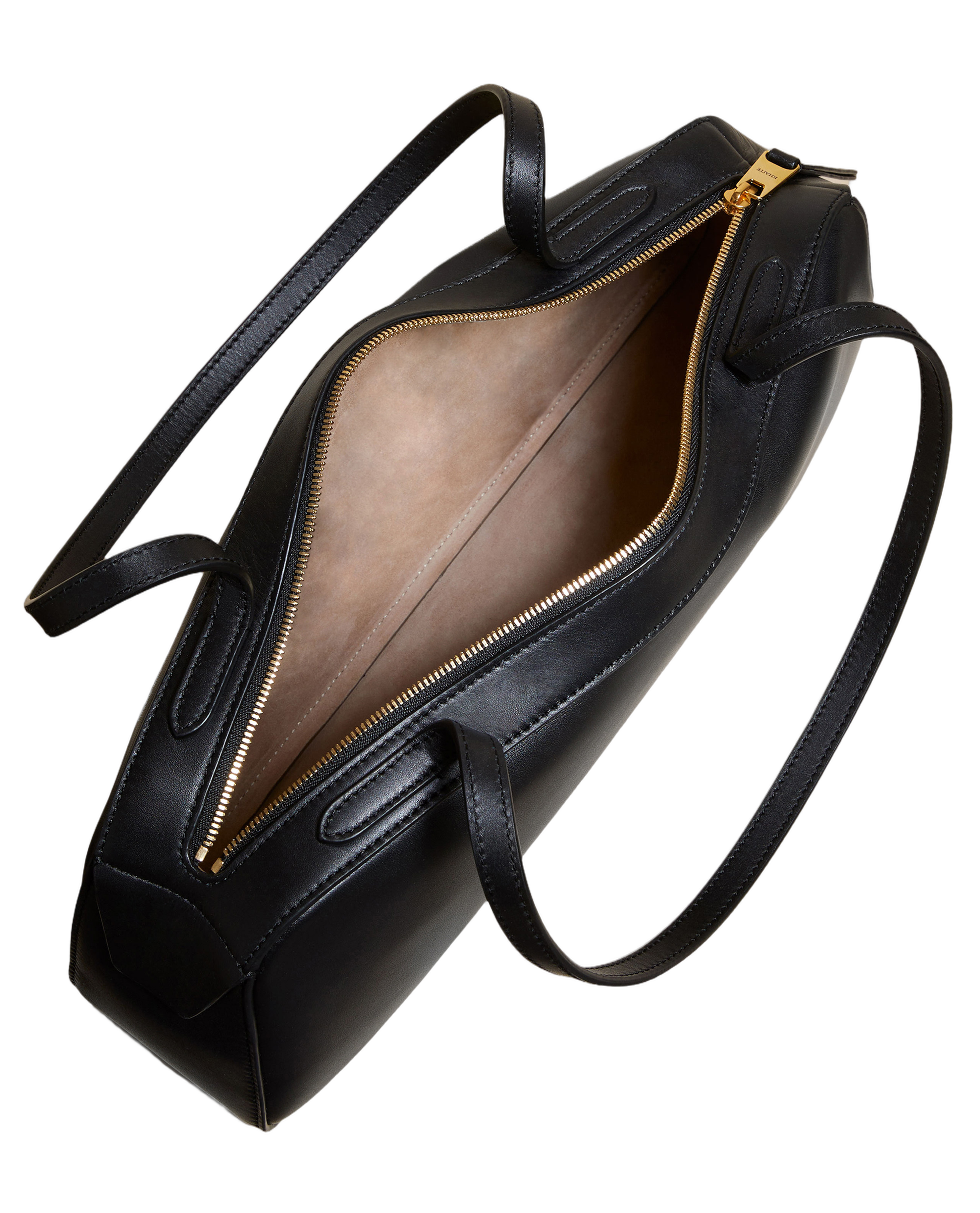 Refined Elongated Shoulder Bag With Double Straps