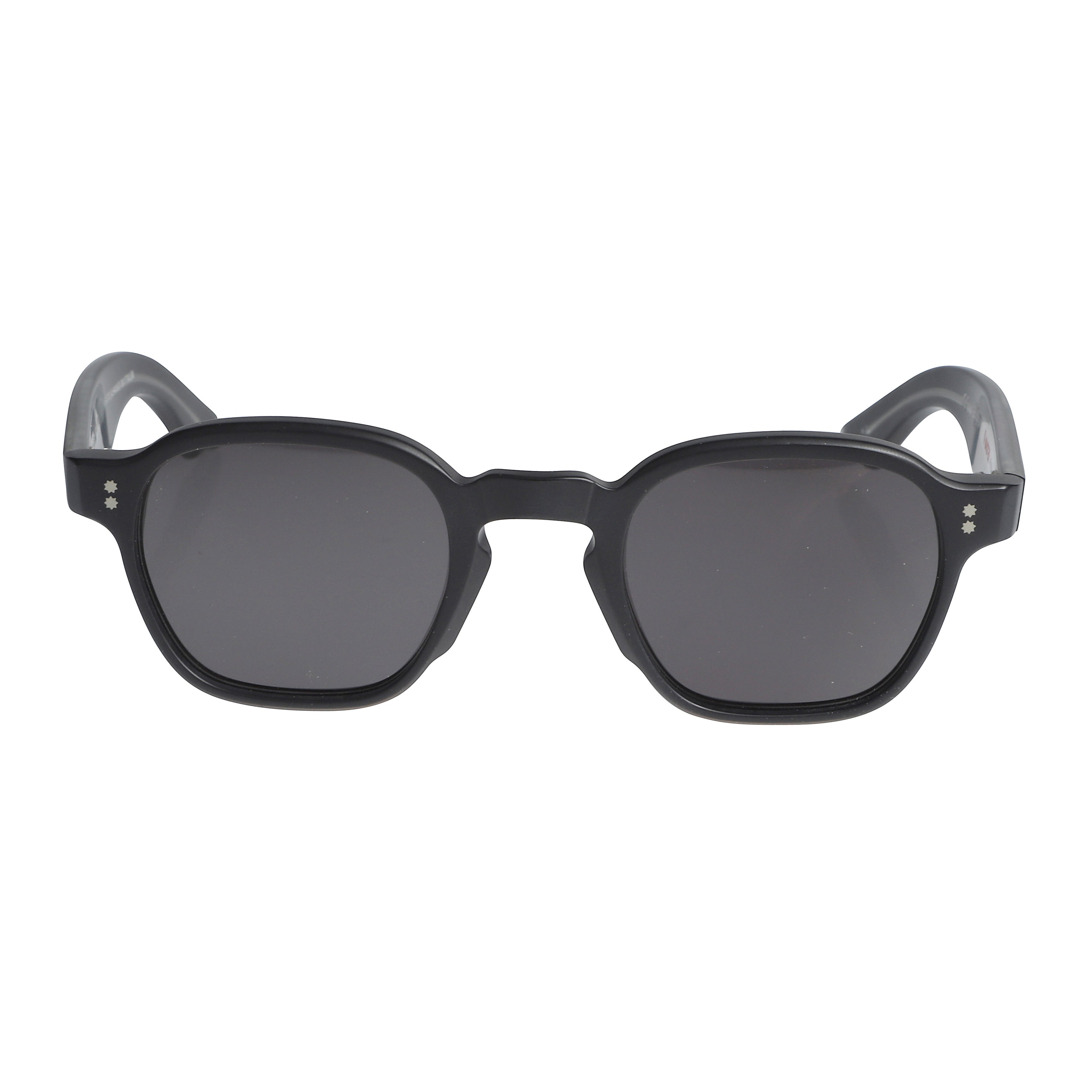 K-Master Rounded Square Frame Sunglasses with Matte Black Finish