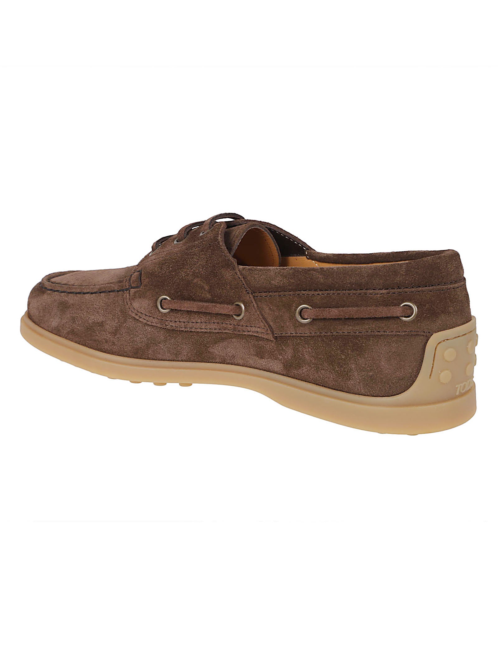 Suede Brown Boat Shoes