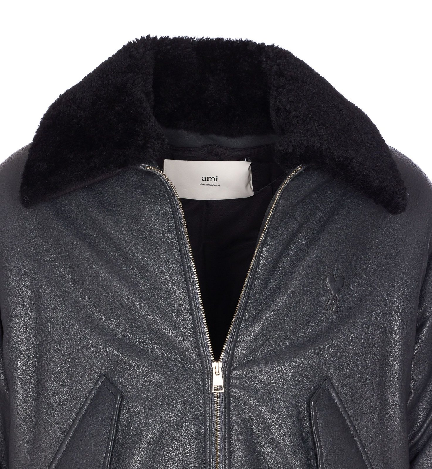 Cropped Leather Jacket