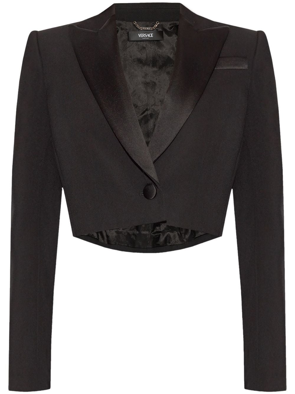 Cropped Black Jacket