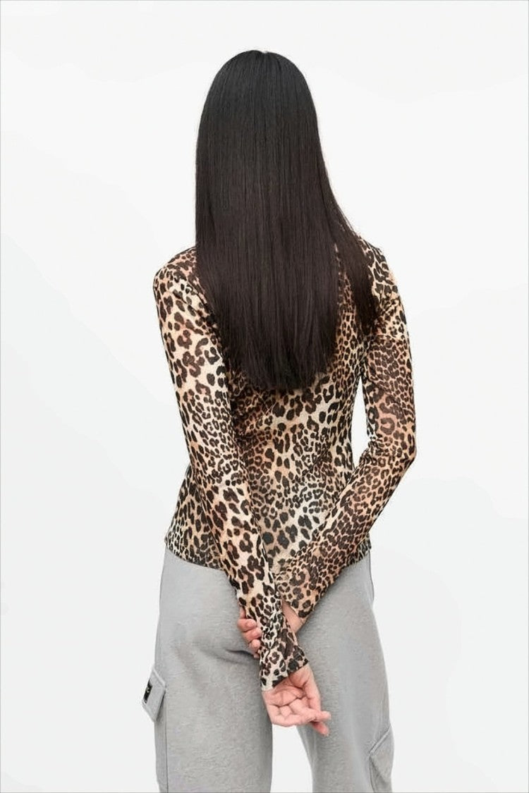 Fitted Long-Sleeved Blouse