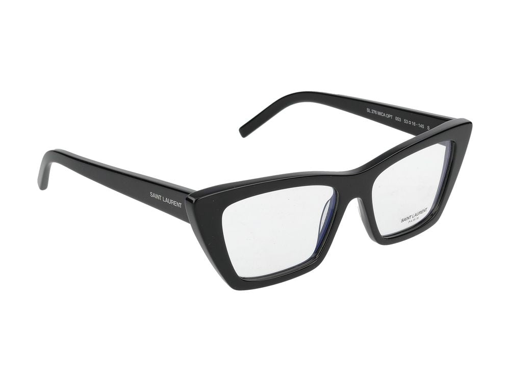 Eyeglasses Saint Laurent SL 276 MICA OPT 003 black black transparent 53/16/145