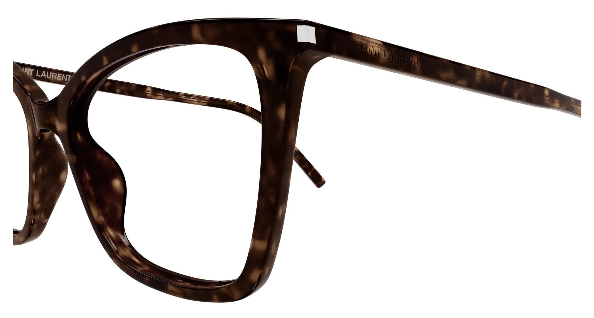 Eyeglasses Saint Laurent SL 386 016 Havana Havana Transpa 55/16/145