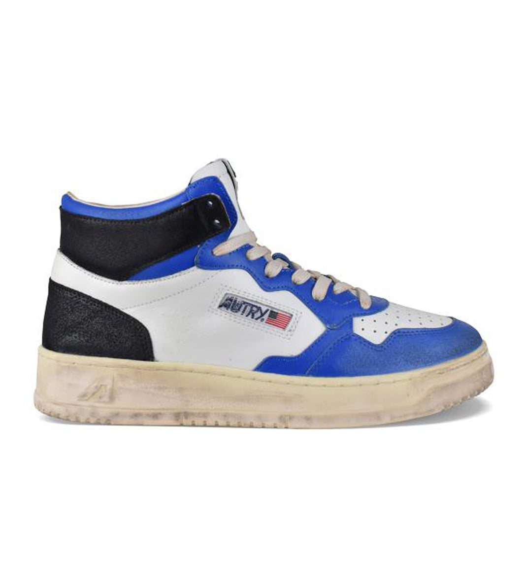 High-Top Sneakers with Smooth