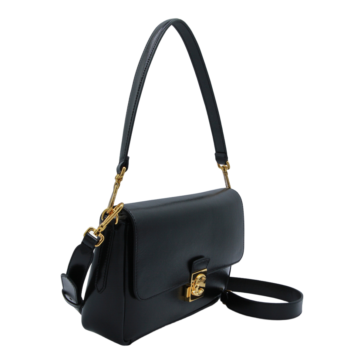 Rectangular Black Handbag