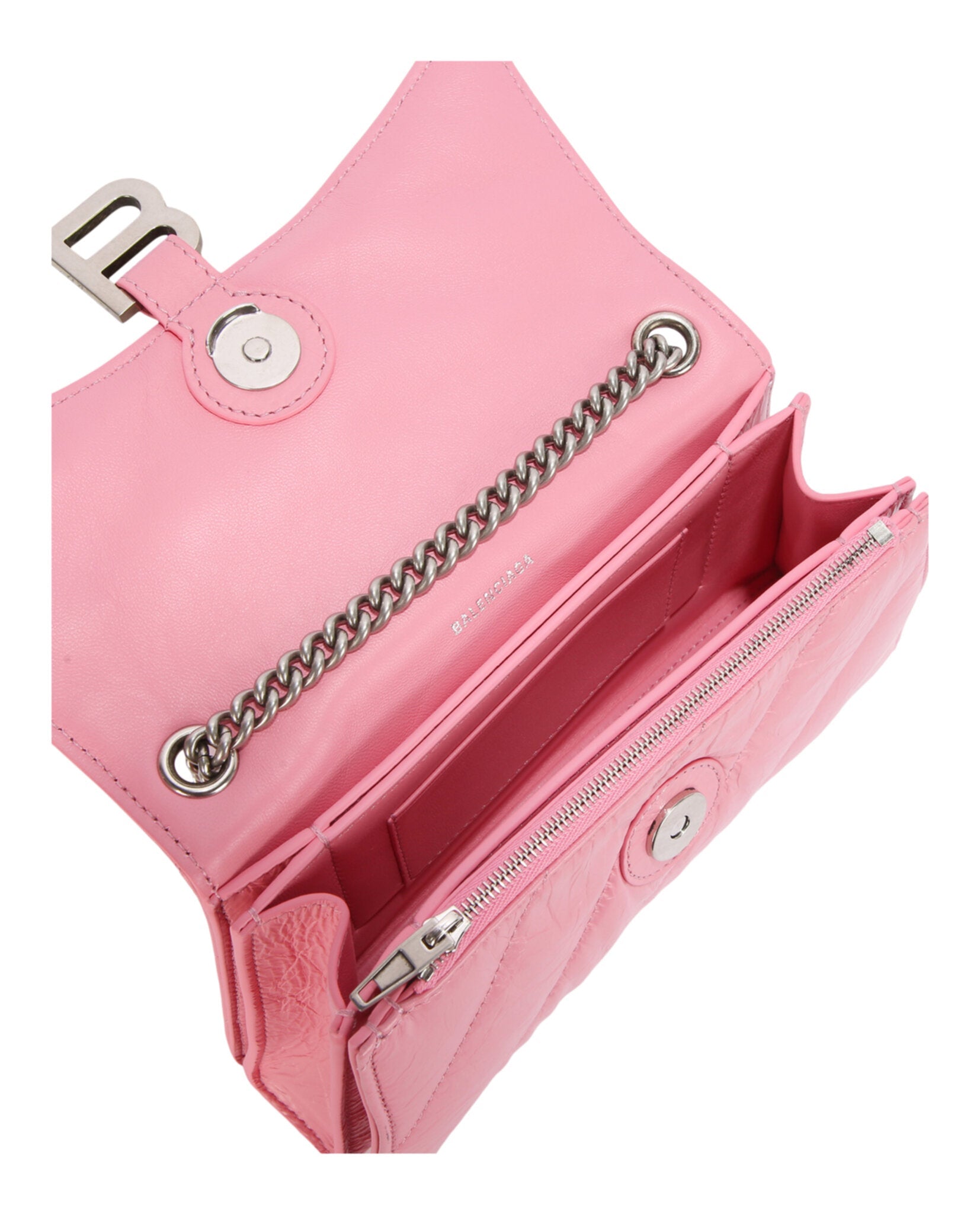 Xs Quilted Crush Leather Shoulder Bag