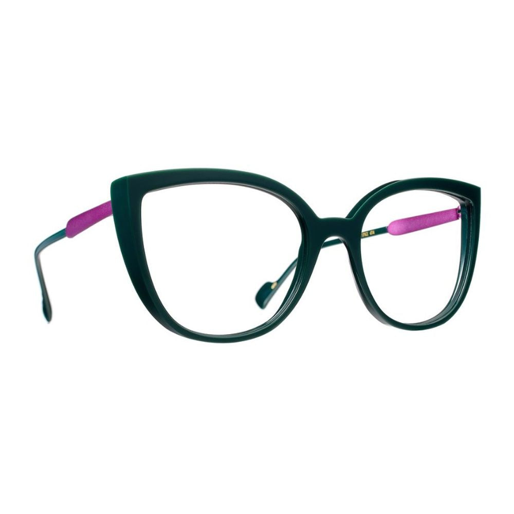 Butterfly-Shaped Acetate Sunglasses with Color Accents