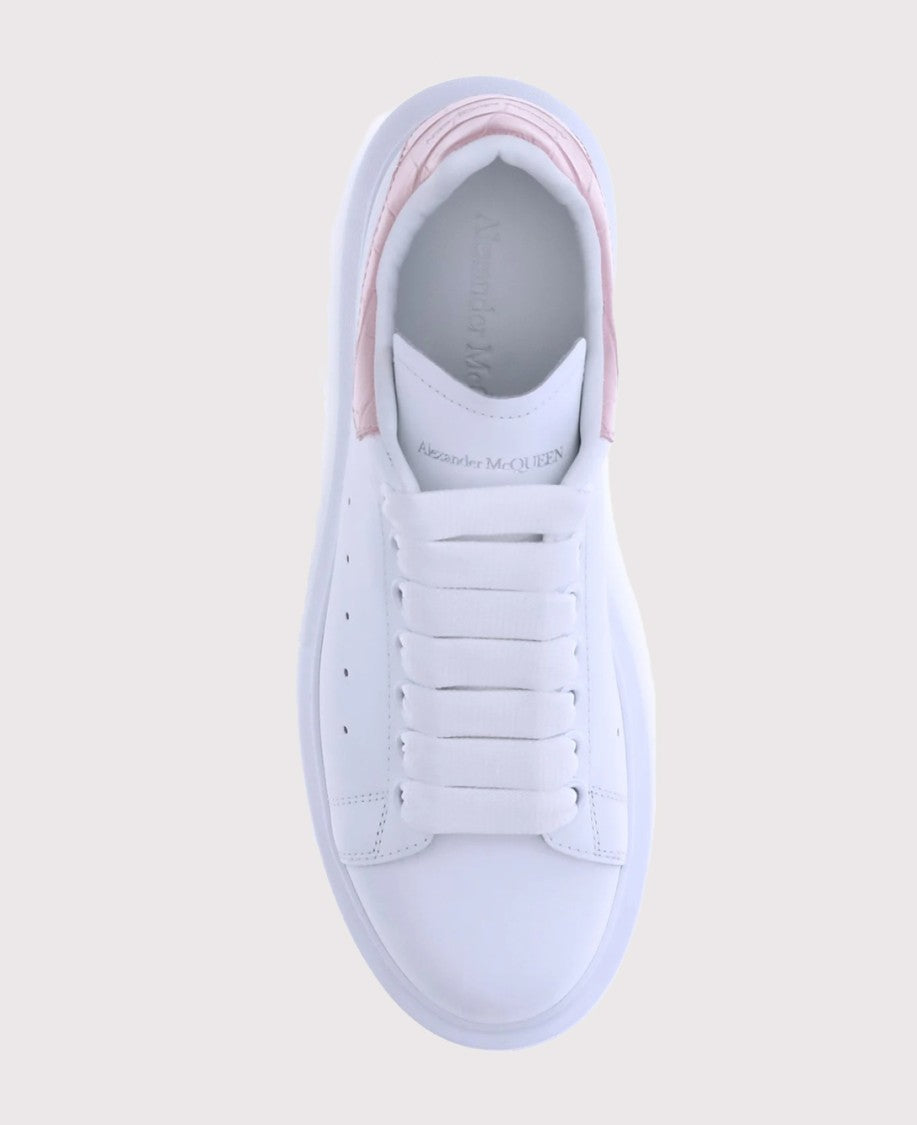 White Leather Sneakers With Sole