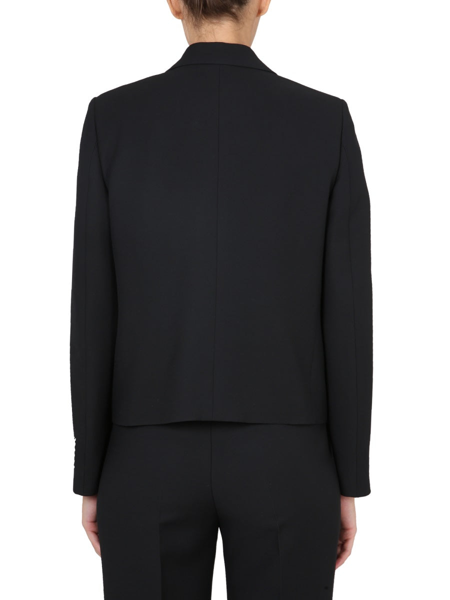 Single-Breasted Tailored Jacket with Lance Lapels