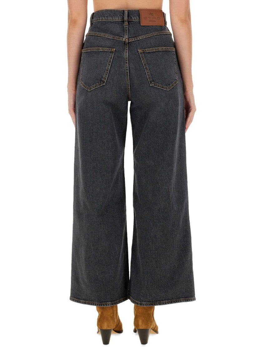 Baggy Jacquard Jeans