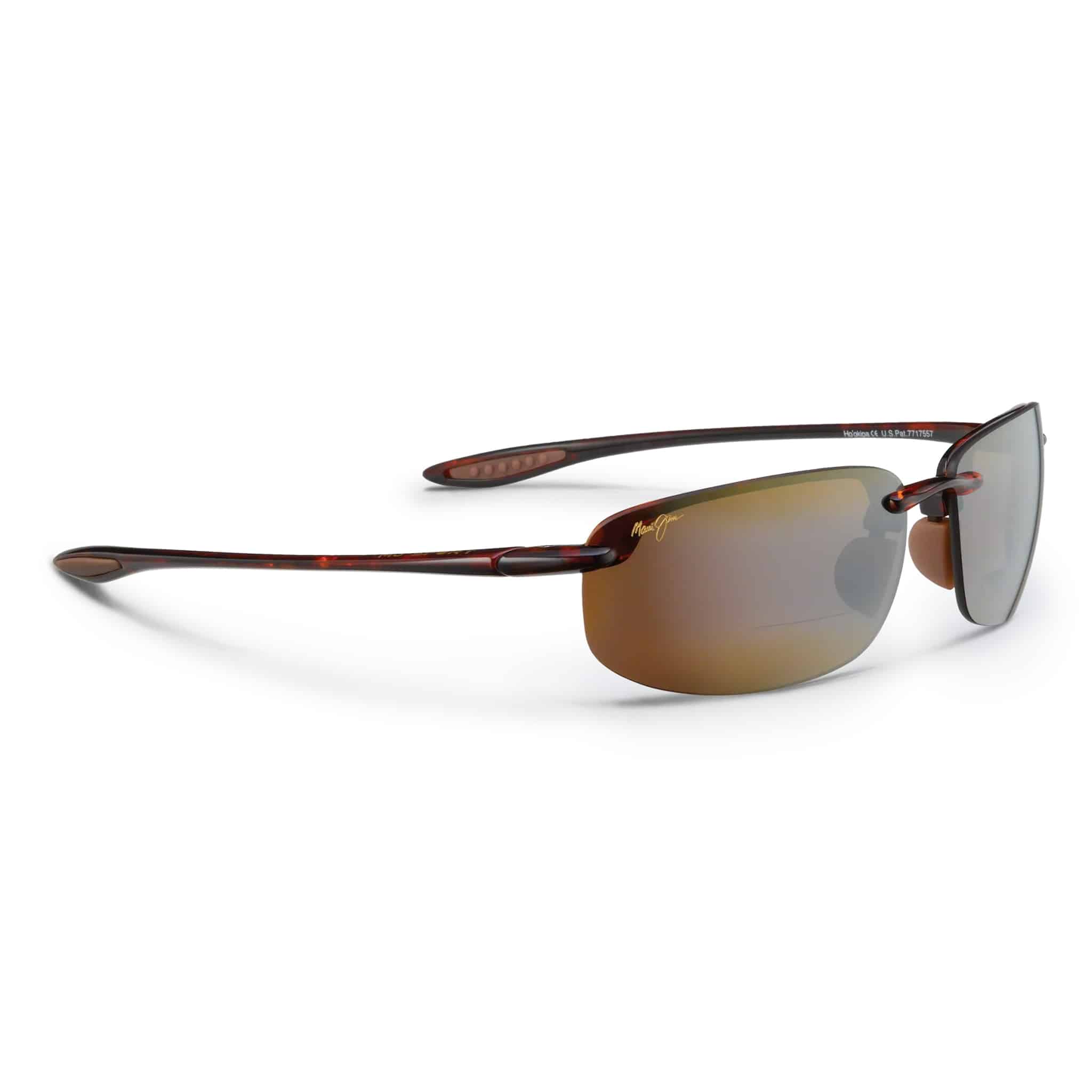 Hookipa Rimless Design Sunglasses with Brown Gradient Lenses