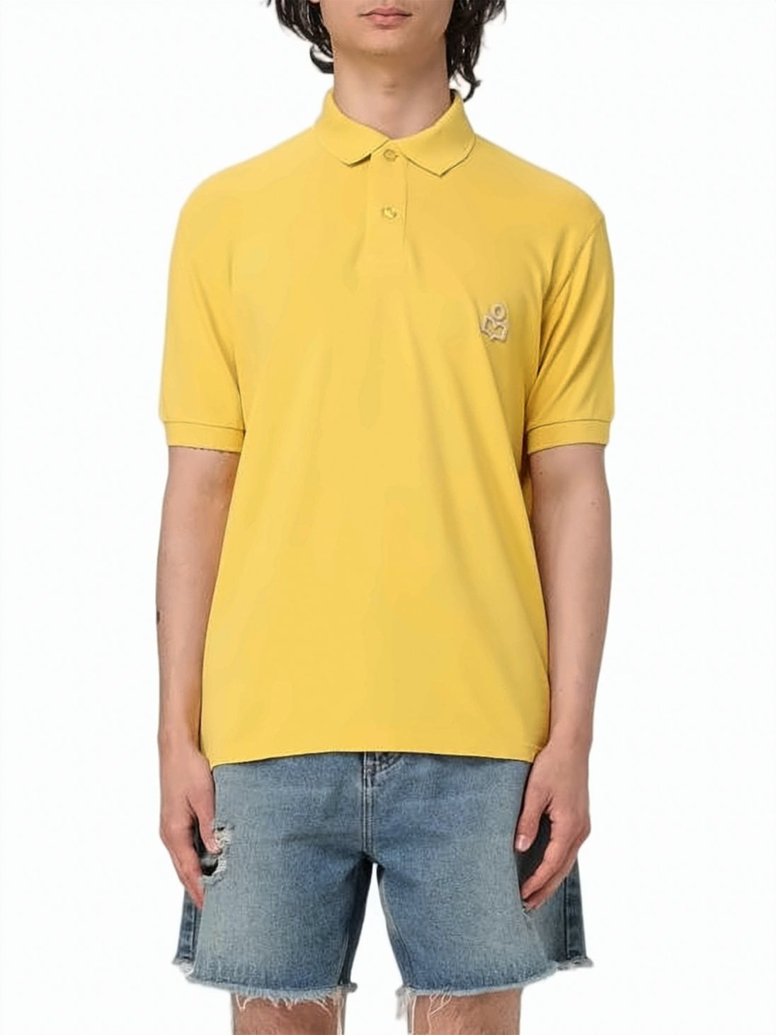 Short-Sleeved Polo Shirt with Classic Collar