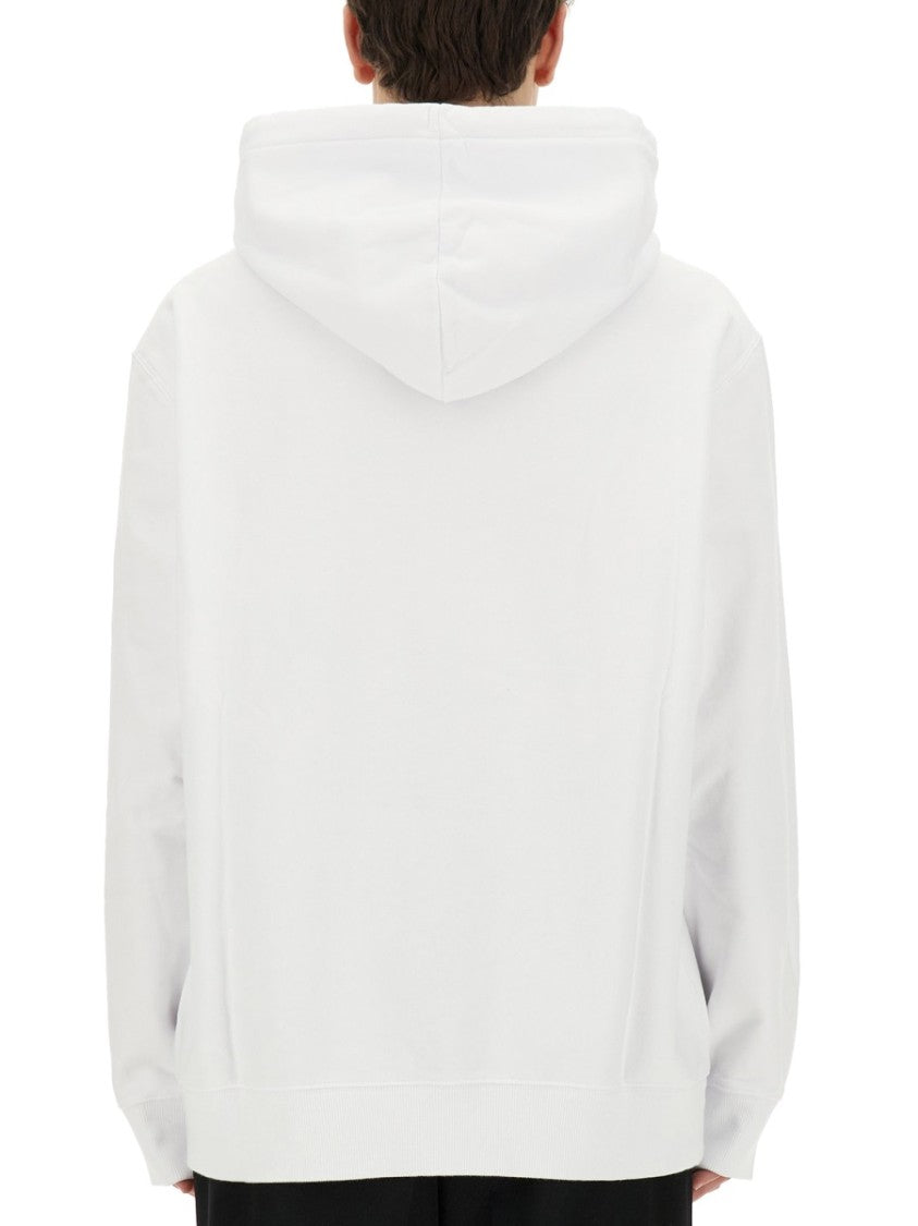 Relaxed-Fit Hooded Sweatshirt With Subtle Embroidery