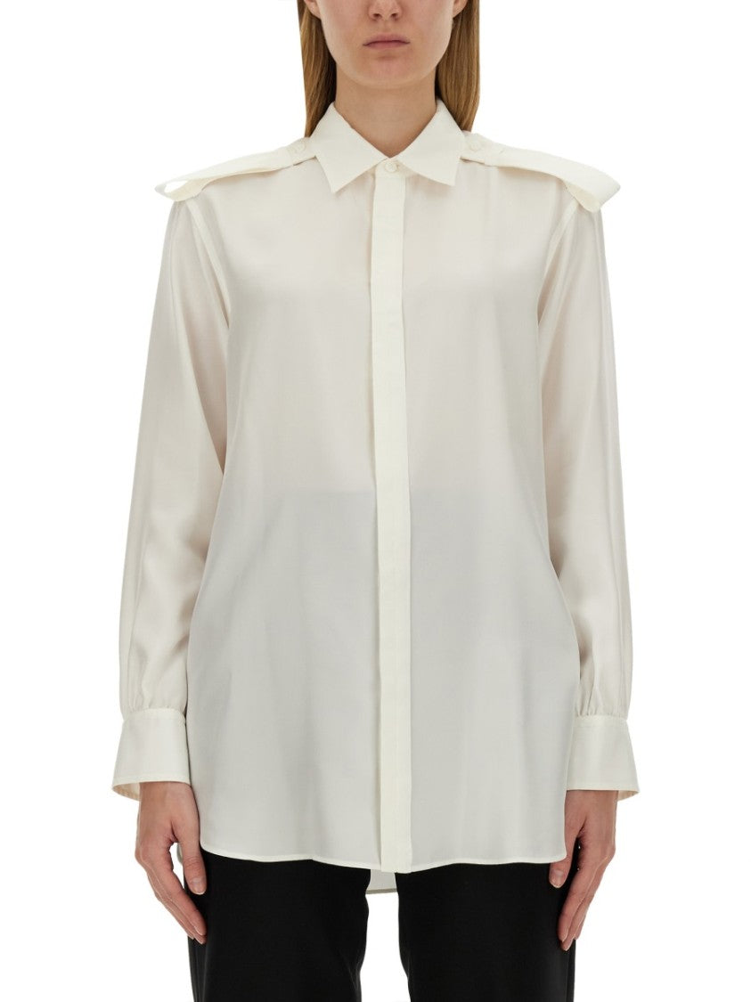 White Mulberry Silk Shirt