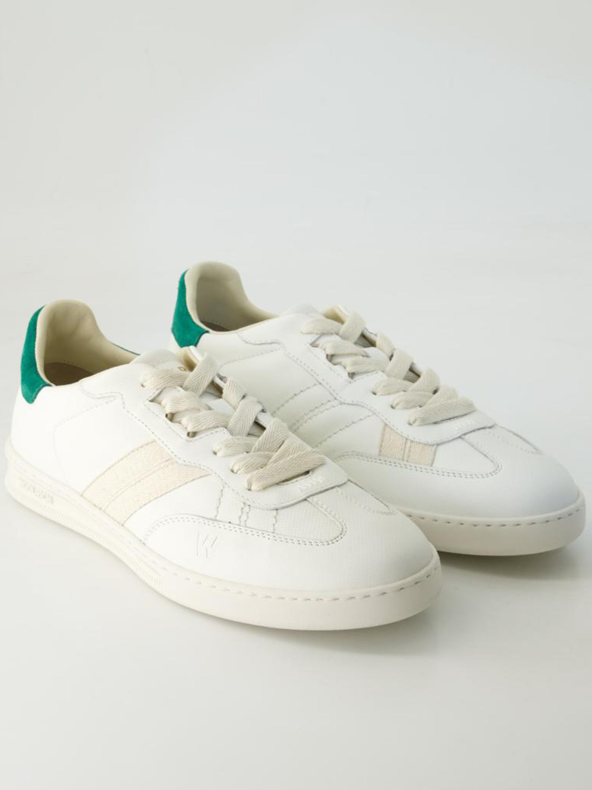 Off-White Double U.T Calf Leather Sneakers