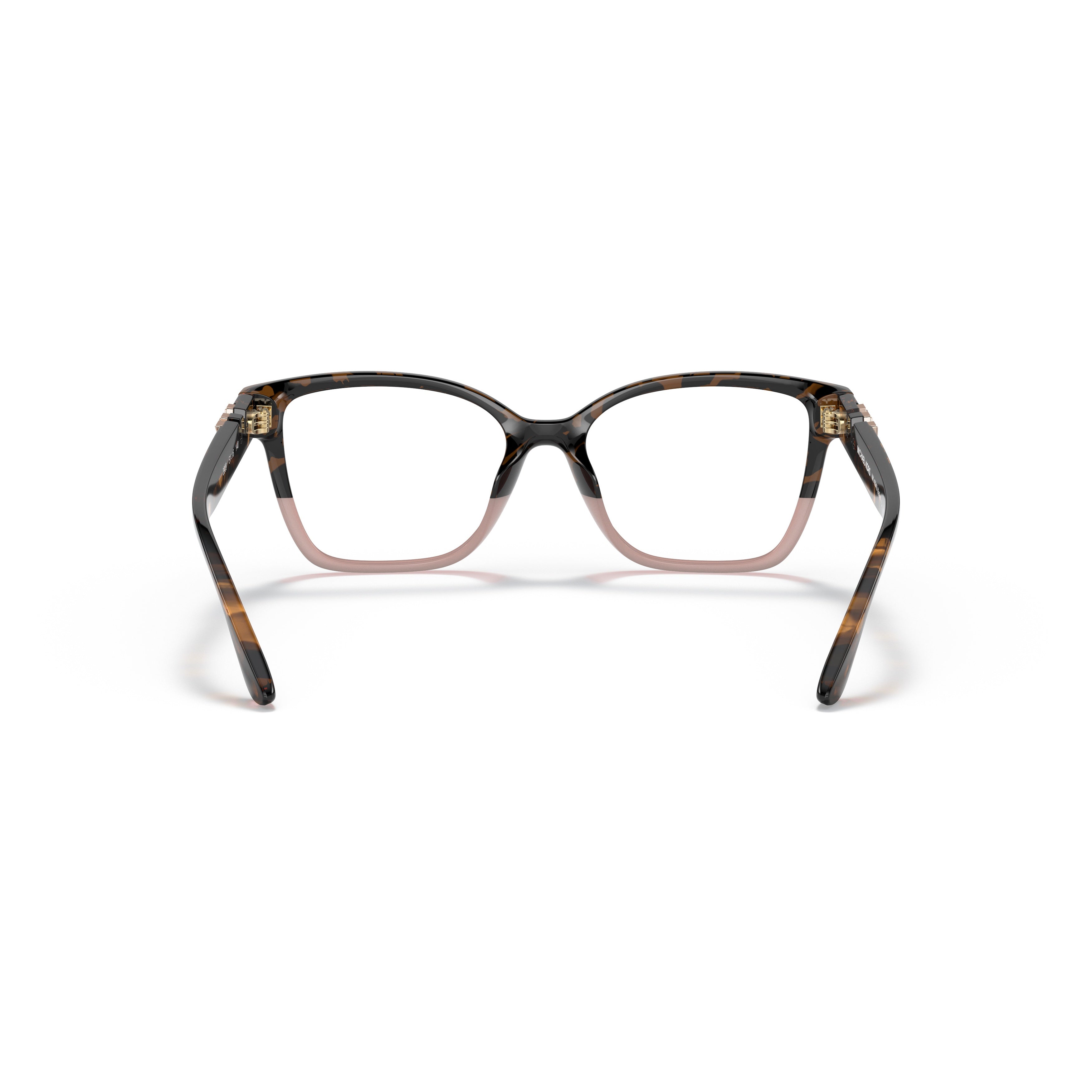 Square Tortoiseshell and Soft Pink Eyeglasses