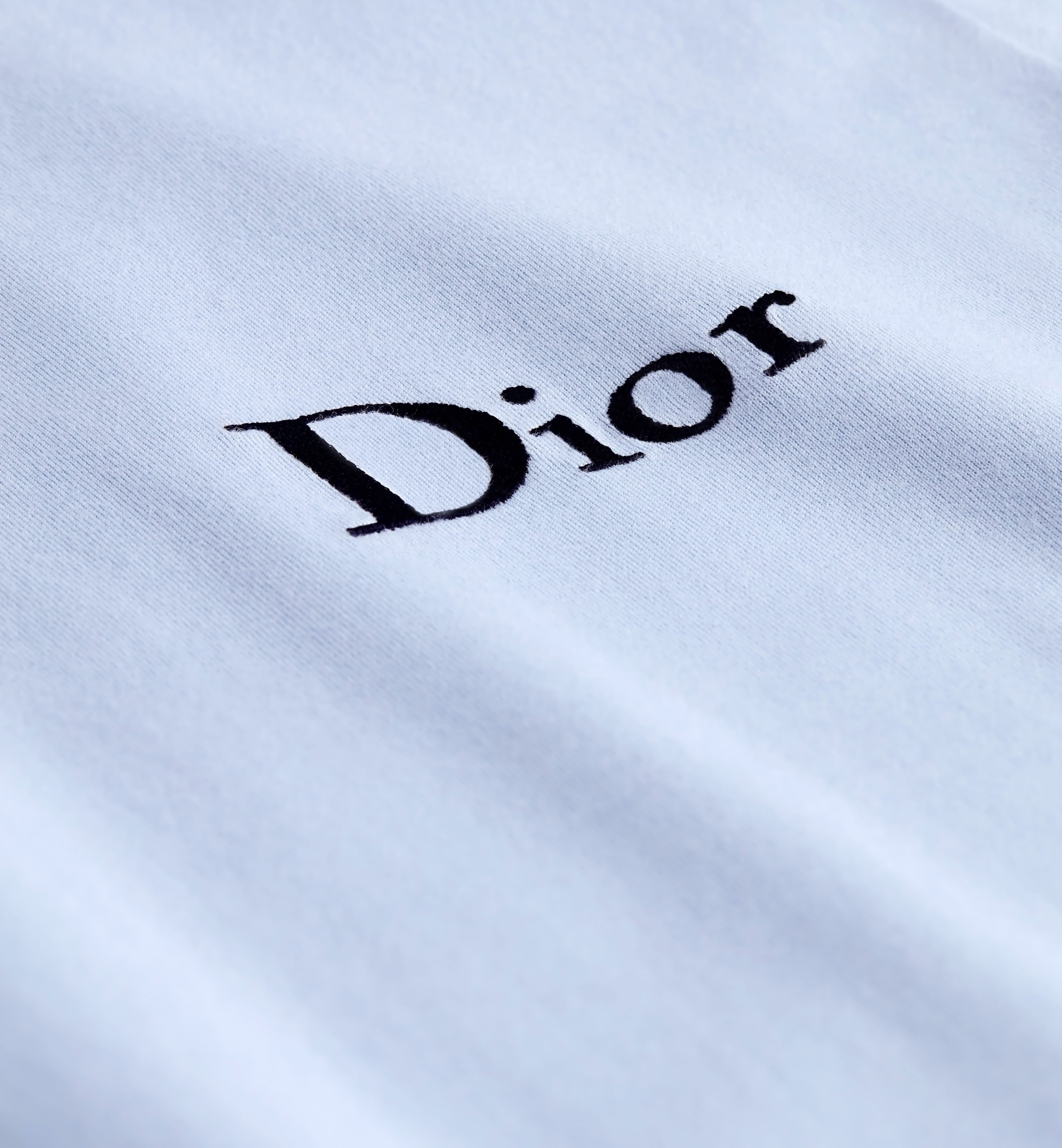 Light Blue Short-Sleeve T-Shirt With Minimalist Design