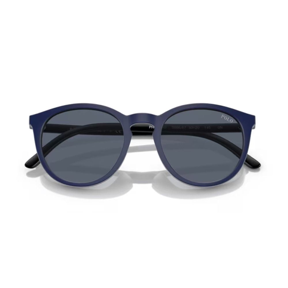 Ph4183U Pantos-Shape Matte Black Eyewear With Clip-Ons