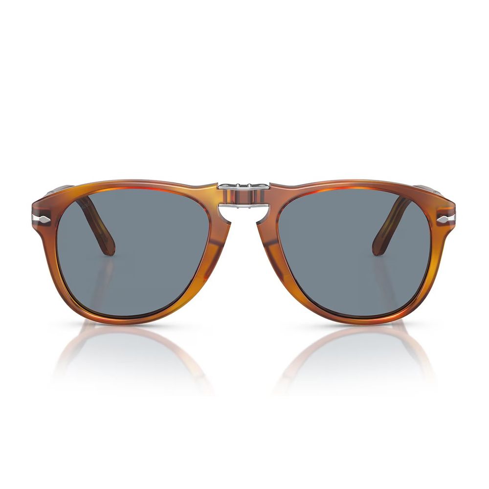 Po00714Sm Steve Mcqueen - Exclusive Pilot-Shaped Acetate Sunglasses In Terra Di Siena