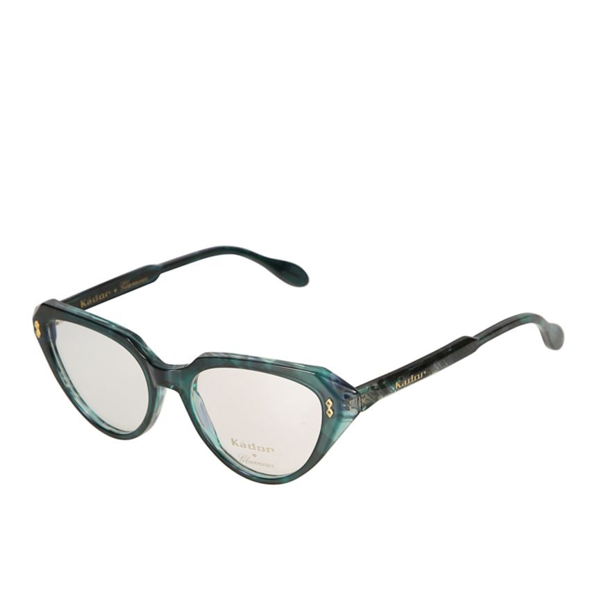 Lola Glamour Cat-Eye Frame Eyeglasses with Marbled Design