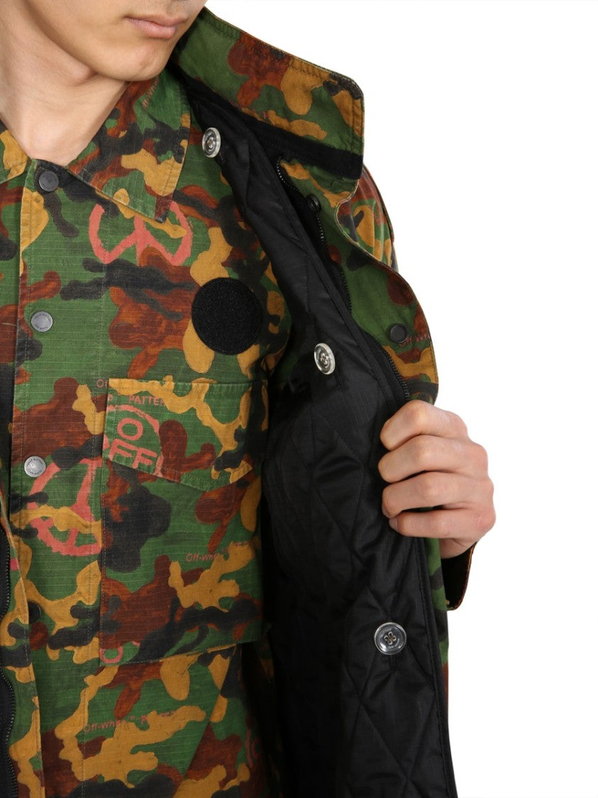 Bold Camouflage Padded Jacket