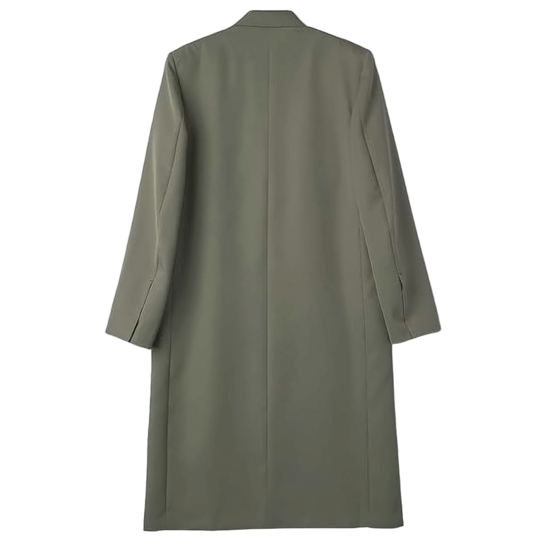 Tailored Minimalist Wool Coat with Notched Lapels