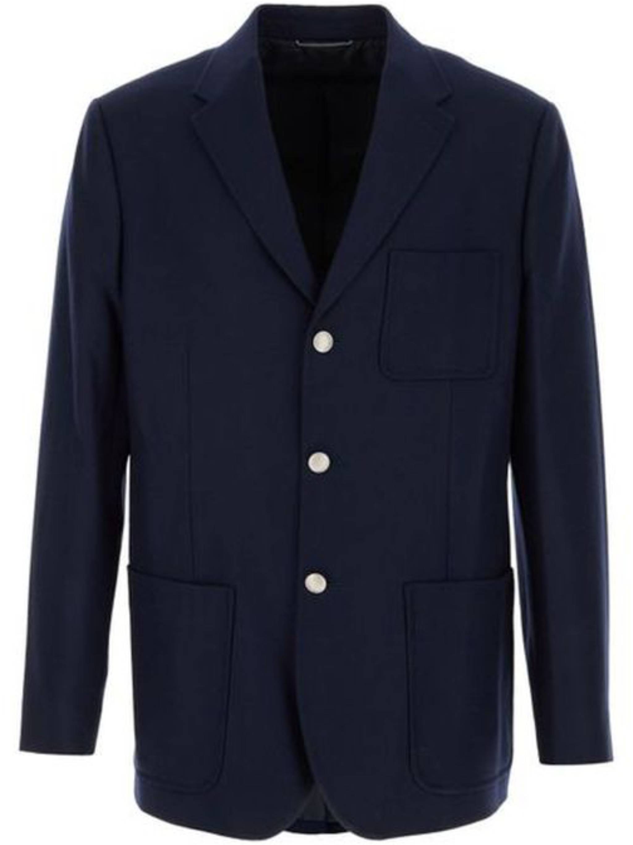 Tailored Three-Pocket Woven Blazer