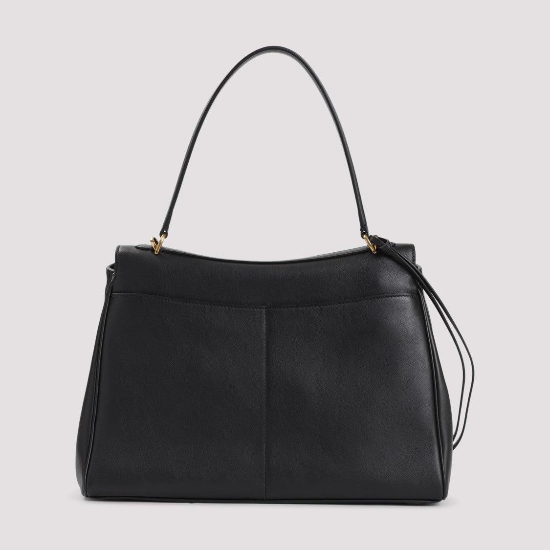 Rodeo Handbag In Black Calf Leather