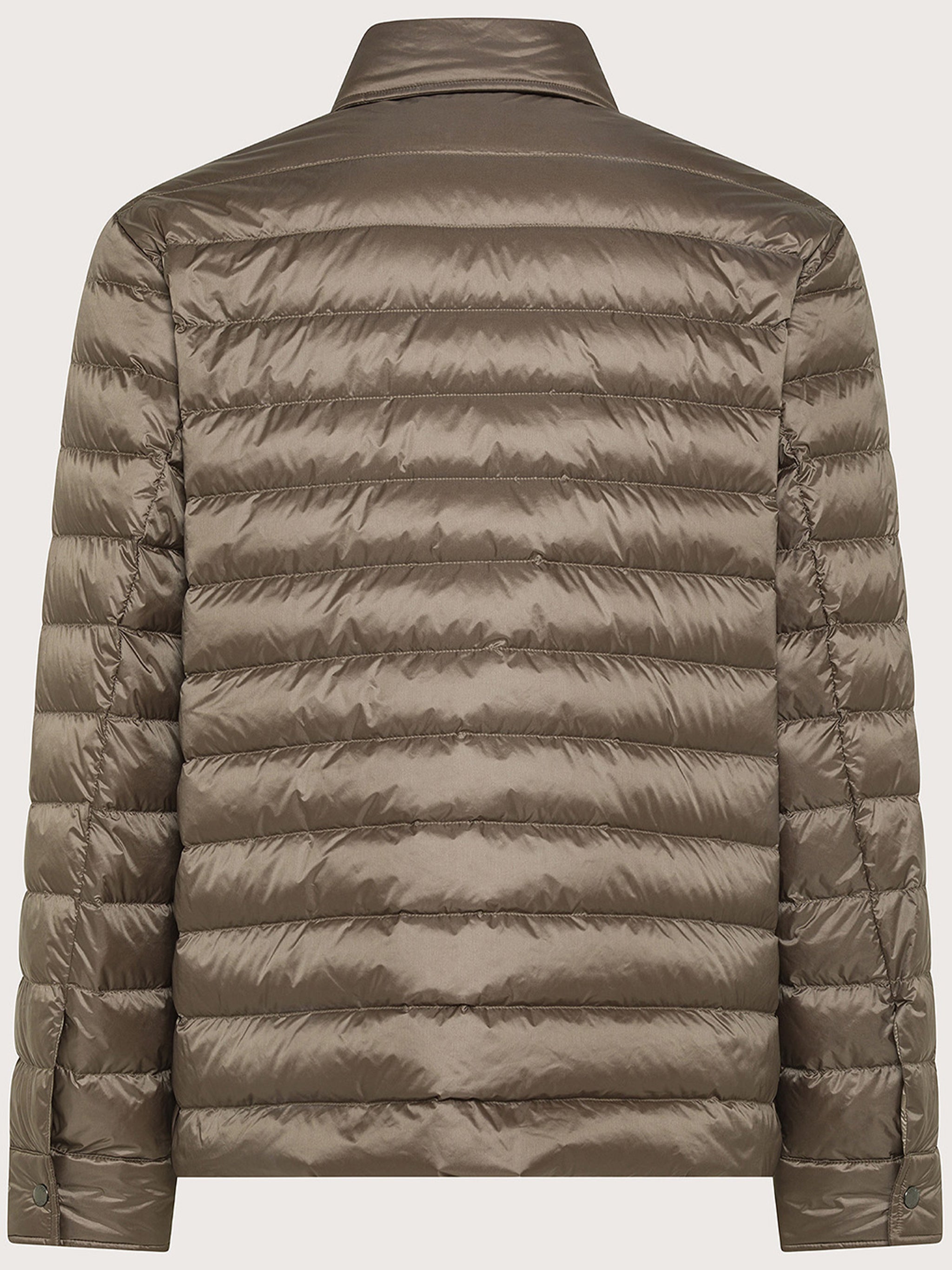 Brown Quilted Padded Brown Jacket