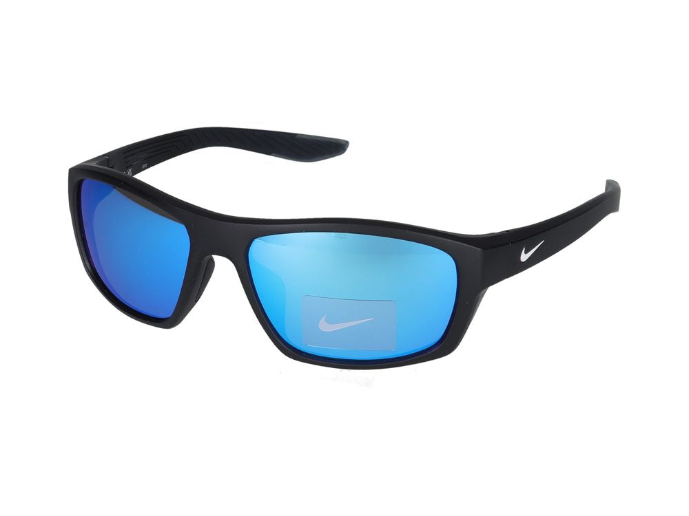 Sunglasses Nike BRAZEN BOOST M FJ1978 011 Matte Black/Grey/Blue 57/16/130