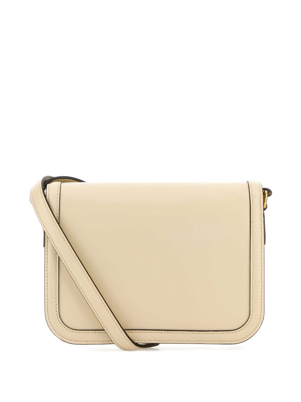Structured Handbag With Glossy Finish