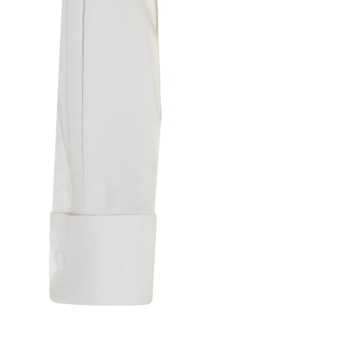 Long-Sleeved White Shirt with Unique Graphic Design