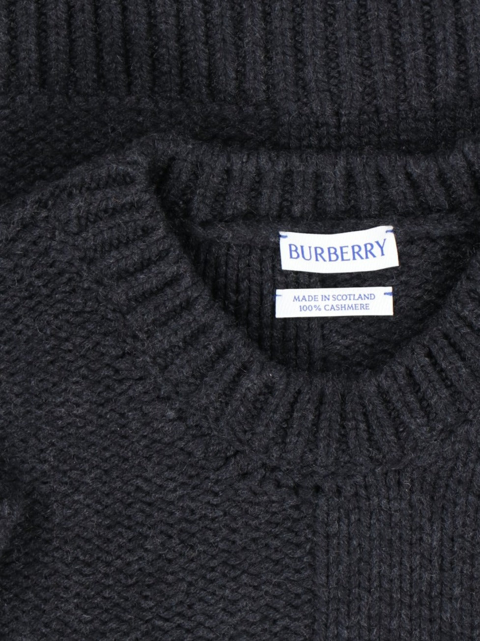 Cashmere Crewneck Sweater – Grey