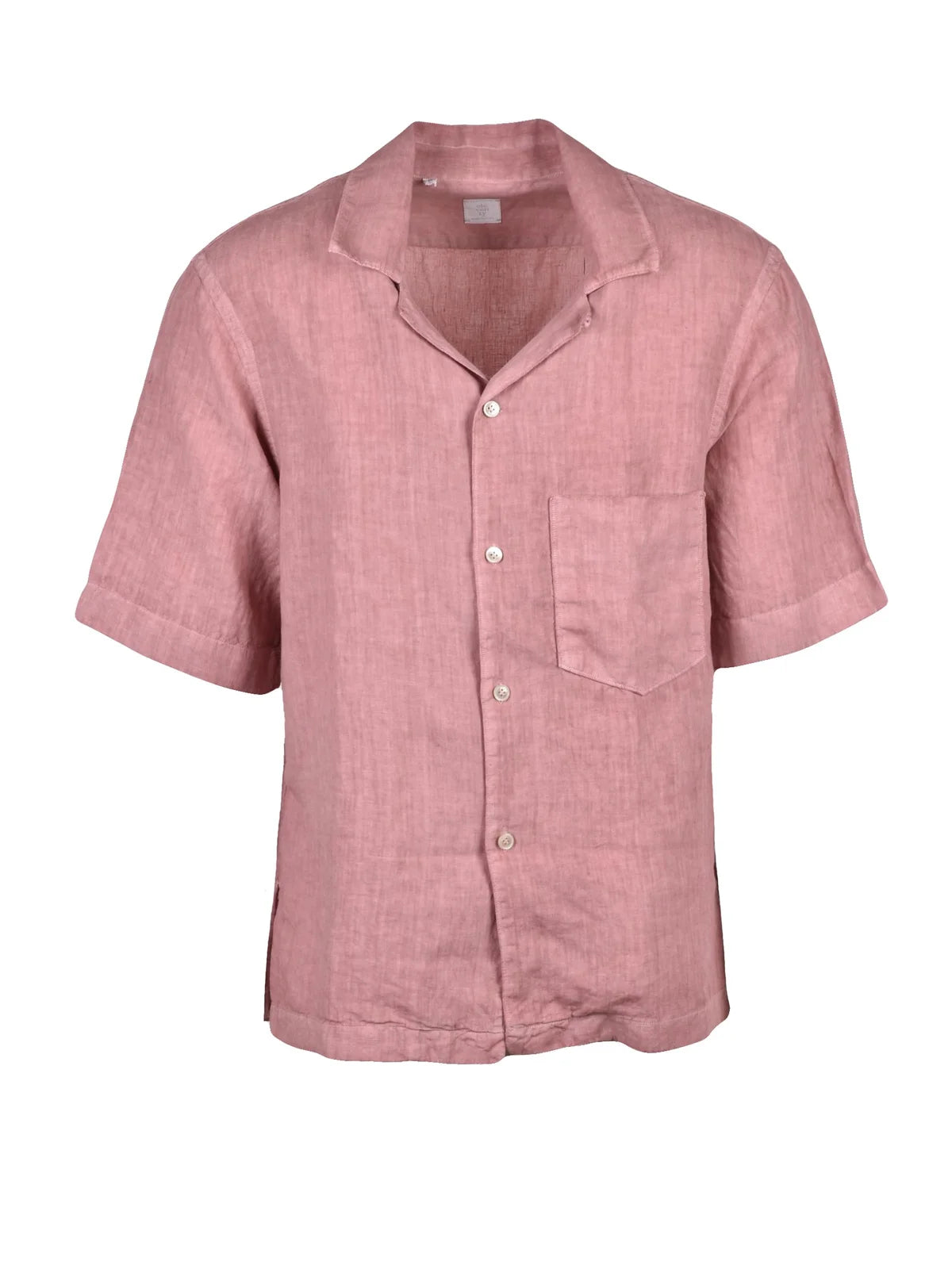 Brown Men Linen Shirt
