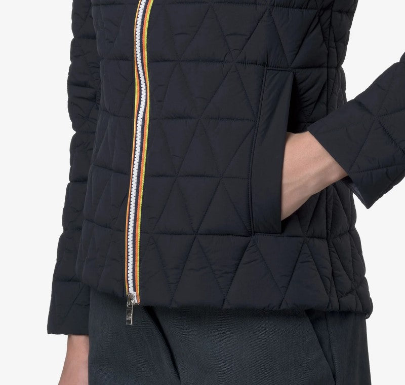 Lil Diamond Quilted Hooded Jacket