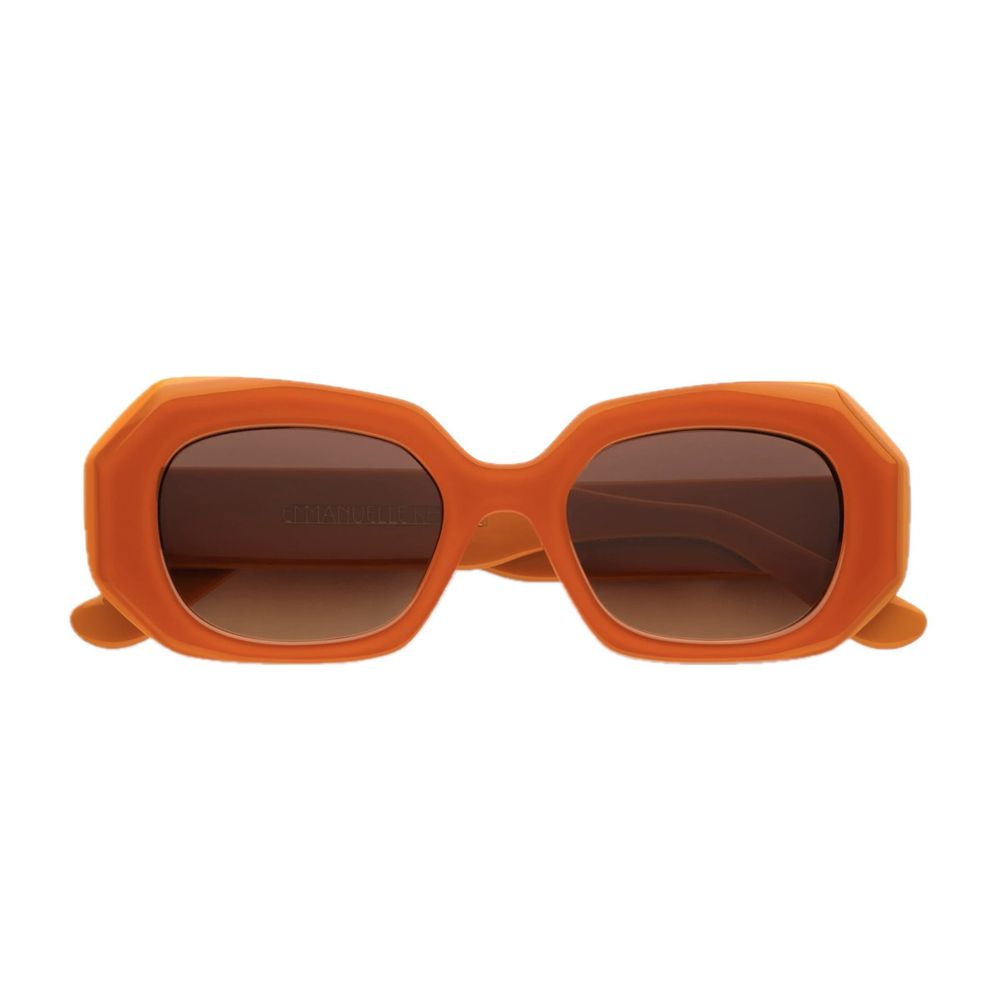 Dixie Bold Geometric Sunglasses With Gradient Lenses